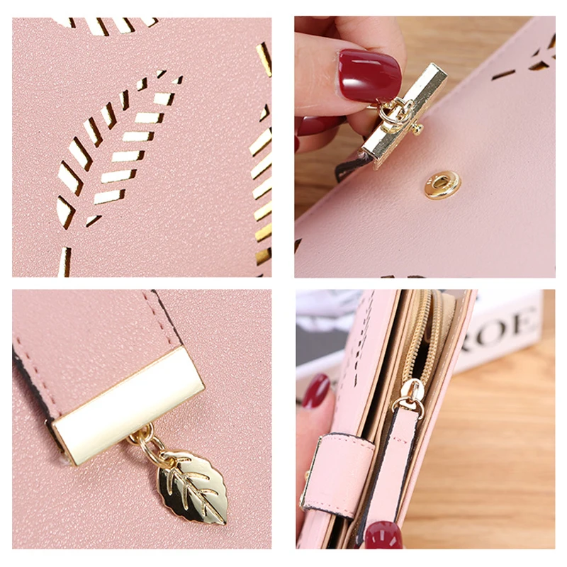 2019 для женщин кошелек женский длинный женские кошельки полые оставьте сумка