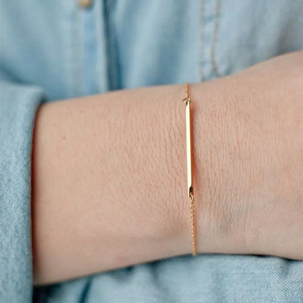 1 шт. женский браслет из нержавеющей стали | Украшения и аксессуары