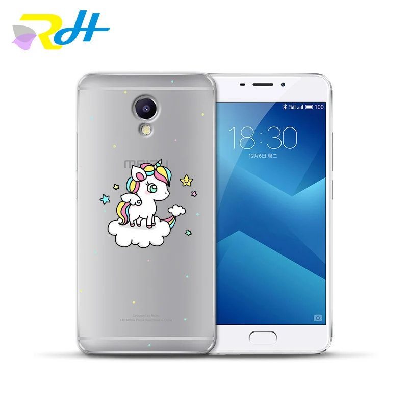 1 Крышка чехол для Meizu U10 U20 M5 Примечание M5C M3C Pro 6 M3S Max M5S M6 Примечание M3 Примечание Чехлы для Радуга Единорог крышка - Цвет: 1