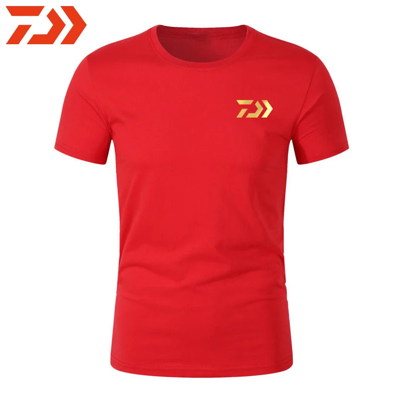 Новинка 2019 быстросохнущая летняя одежда Daiwa для рыбалки мужская рубашка спорта