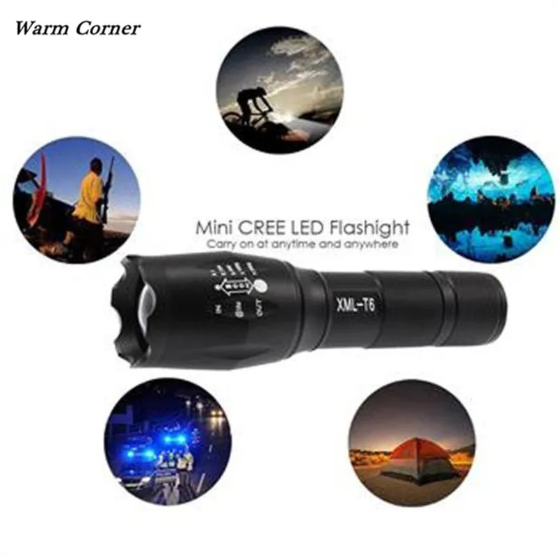 Теплый угол LM X800 Тактический светодиодный фонарик военный люмен Alonefire Бесплатная