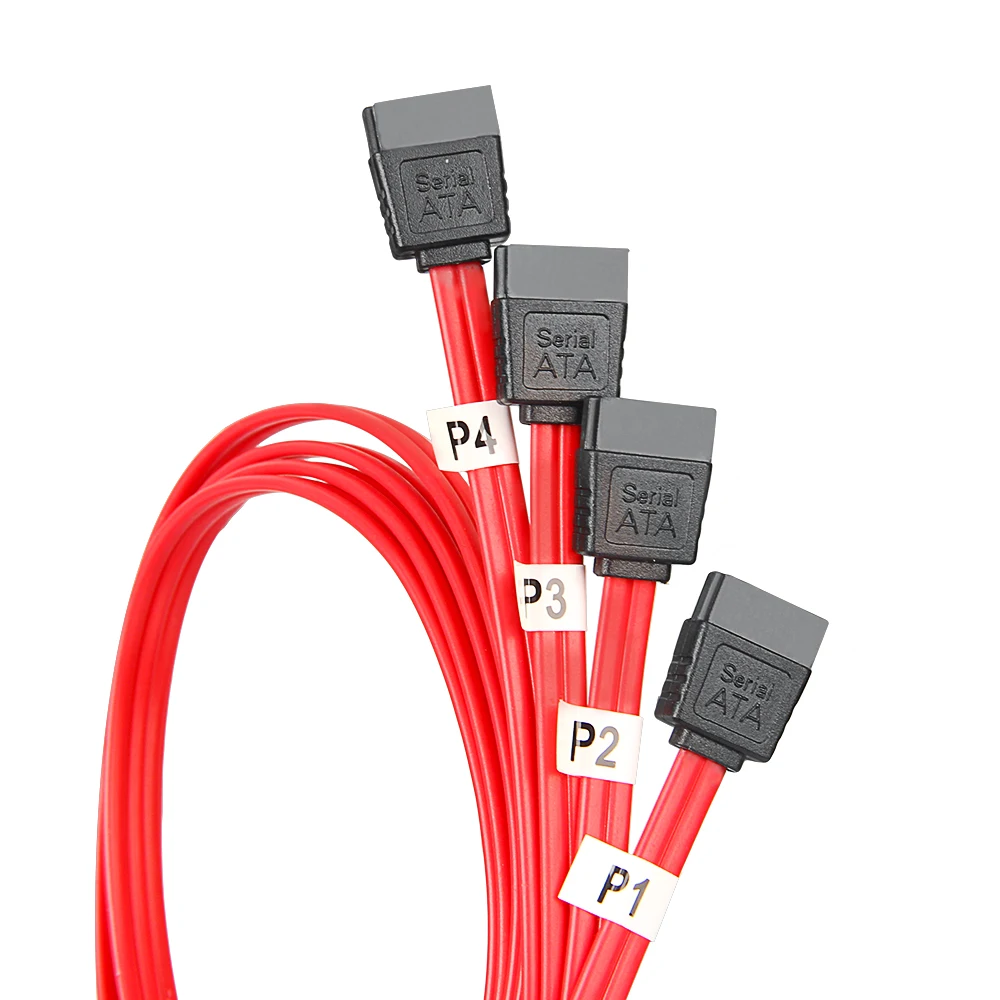 Внутренний кабель Mini SAS на 4 SATA многоканальный для разделения вперед и передачи