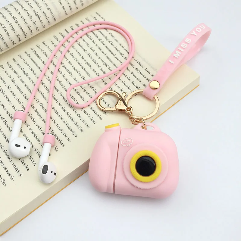 Чехол для Apple AirPods i11 i13 i10 TWS Крышка для наушников корпусы гарнитурные с брелок для AirPods iX i12 зарядная коробка