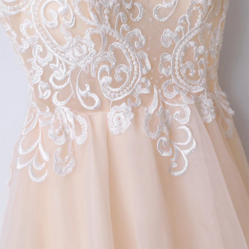 Женское платье с аппликацией вечернее юбкой милой фото 2019|robe de soiree|evening dressrobe |