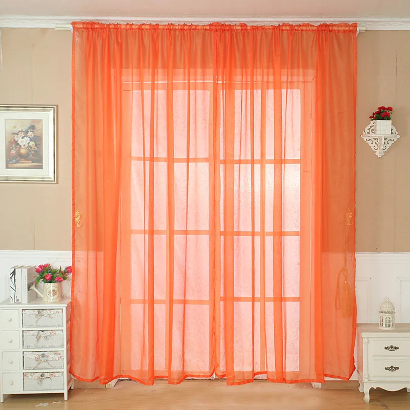 мода занавес готовой продукции скрининг окна балкон радужная штора для дома|curtains