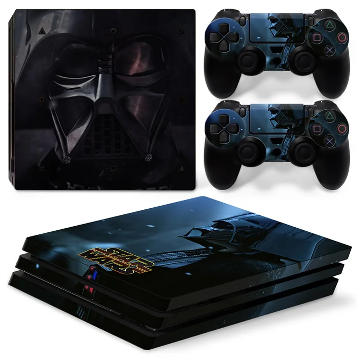 Виниловые наклейки Black Warrior для Sony Playstation 4 Pro консоль PS4 бесплатная