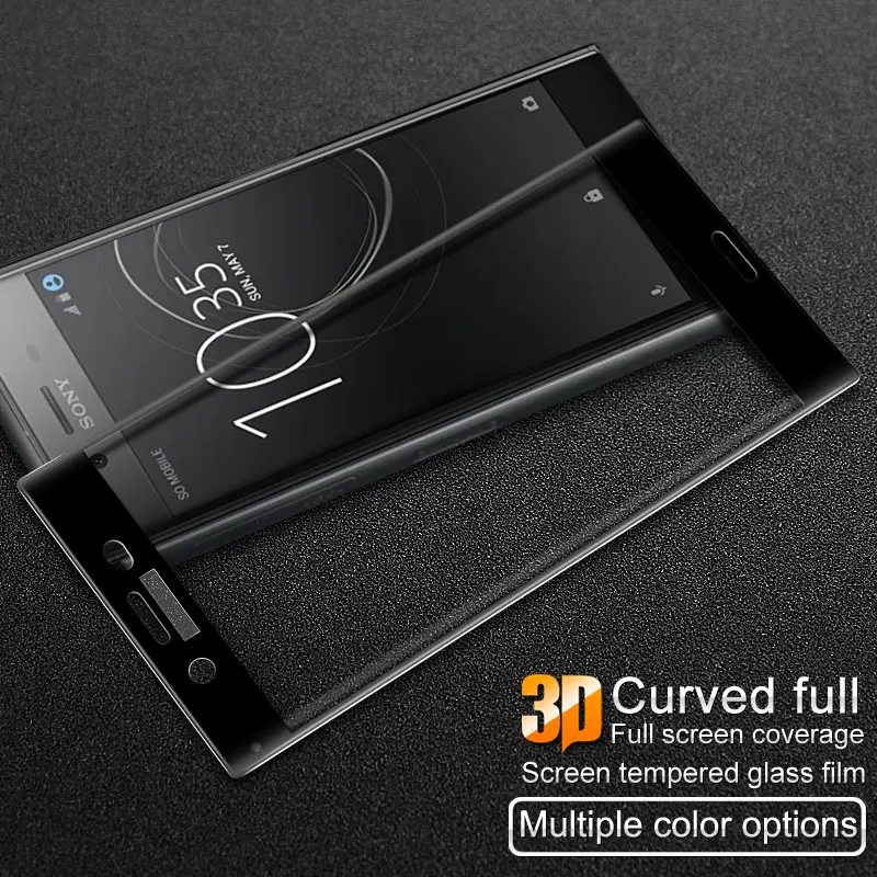 Imak 3D изогнутое полное покрытие из закаленного стекла для sony Xperia XZ Премиум Защита экрана для sony XZ Премиум Dual SIm glass Flim