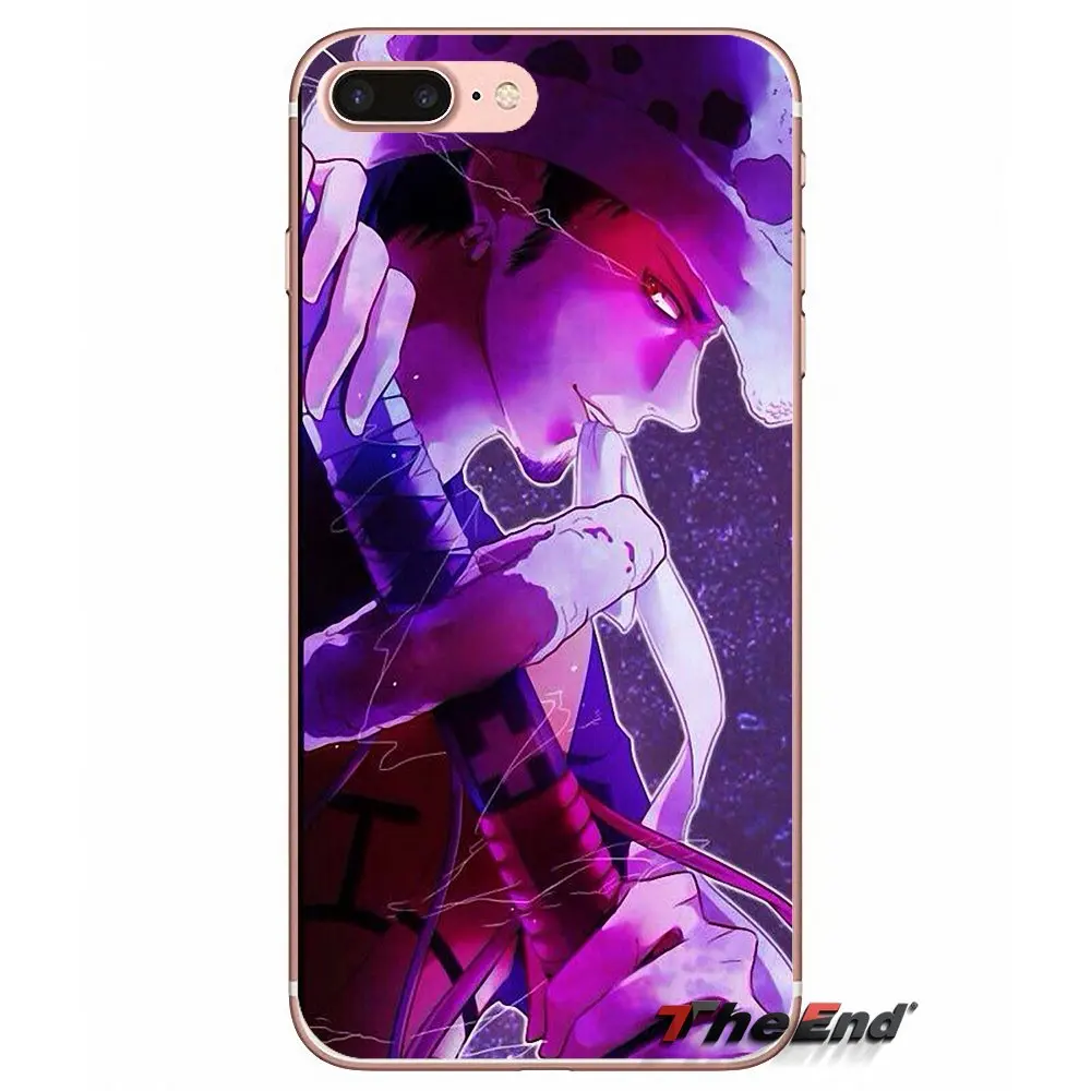 Цельнокроеный Мягкий силиконовый чехол trafalgar law для Samsung Galaxy Note 3 4 5 Grand Core Prime S3 S4 S5