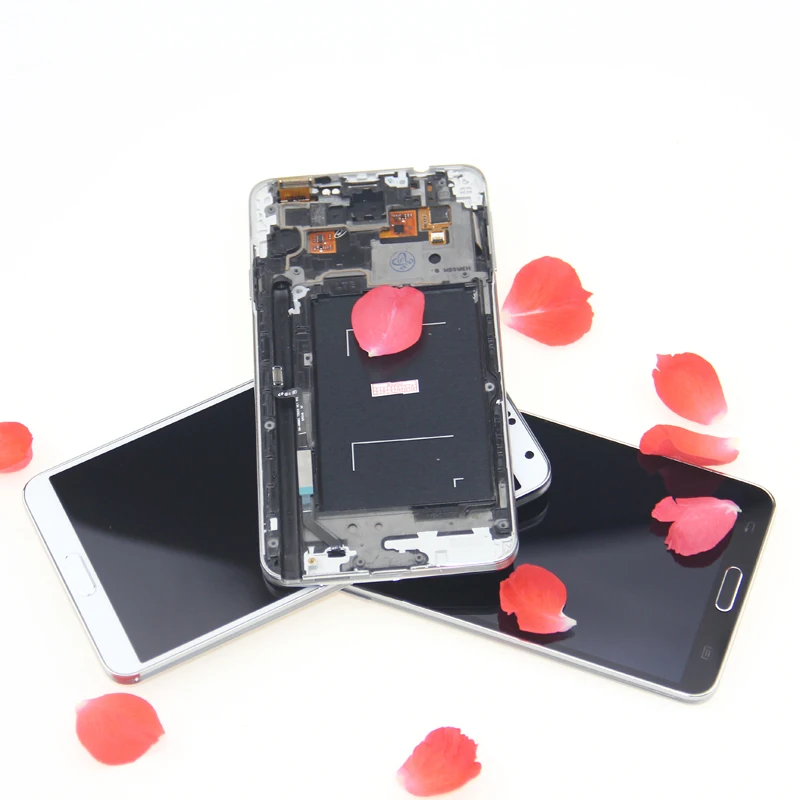 5 7 &quotчерный для Samsung Galaxy Note 3 N9005 ЖК дисплей монитор Сенсорный экран дигитайзер с