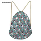 Nopersonality колли с цветочным принтом сумка-мешок женская мода школьников рюкзаки для девочек милый пляжная сумка
