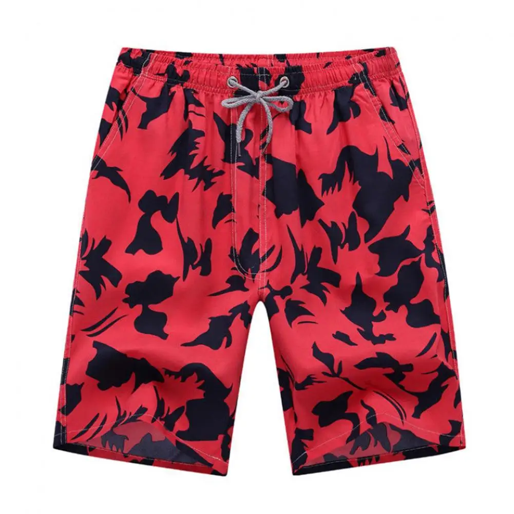 2019 Men Summer Casual Drawstring Seaside Surfing Printing Quick Dry Shorts | Спорт и развлечения