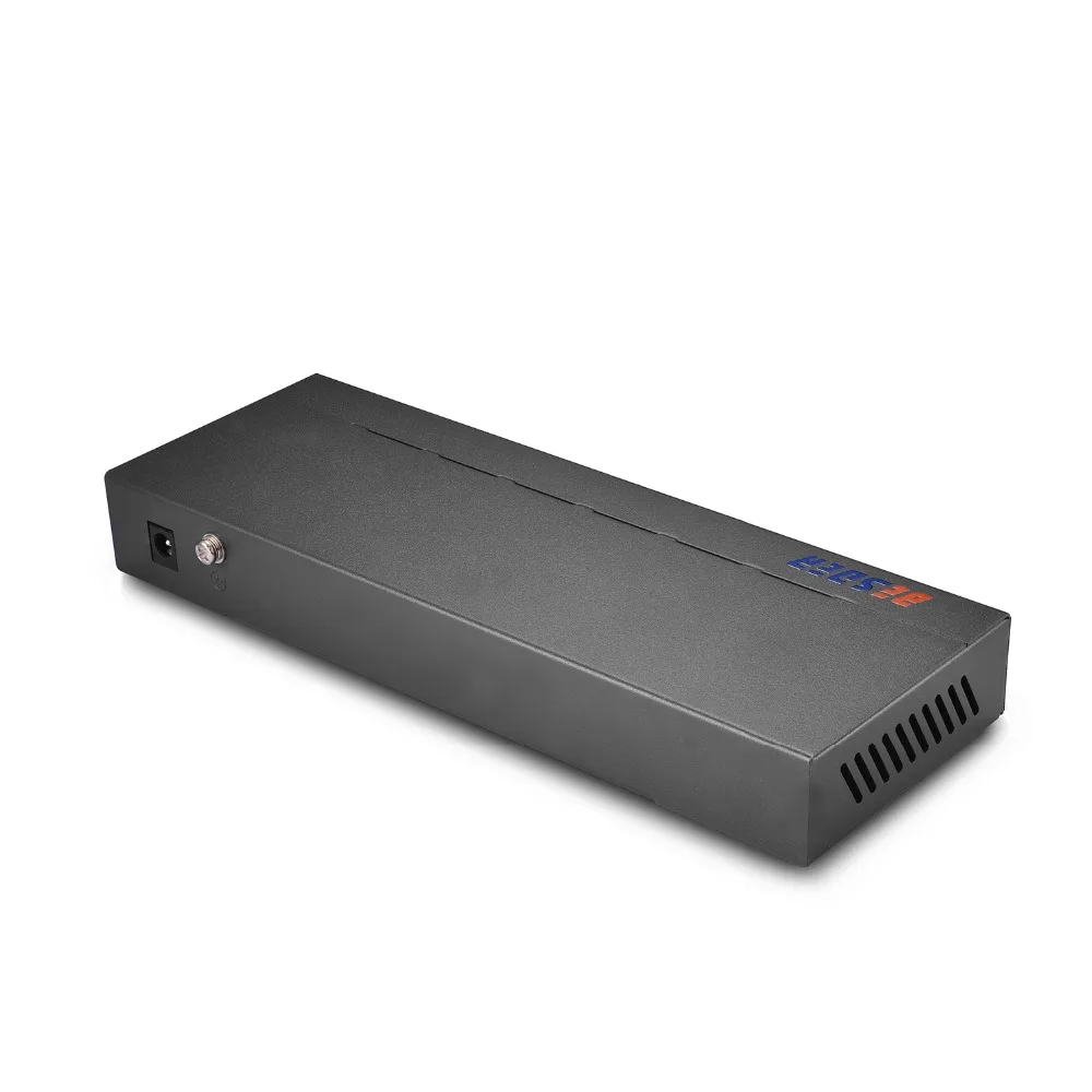BESDER 802.3af/at 4CH POE коммутатор 6 портов 10/100 Мбит/с Ethernet 250 передача сигнала 4 порт s 1 NVR +