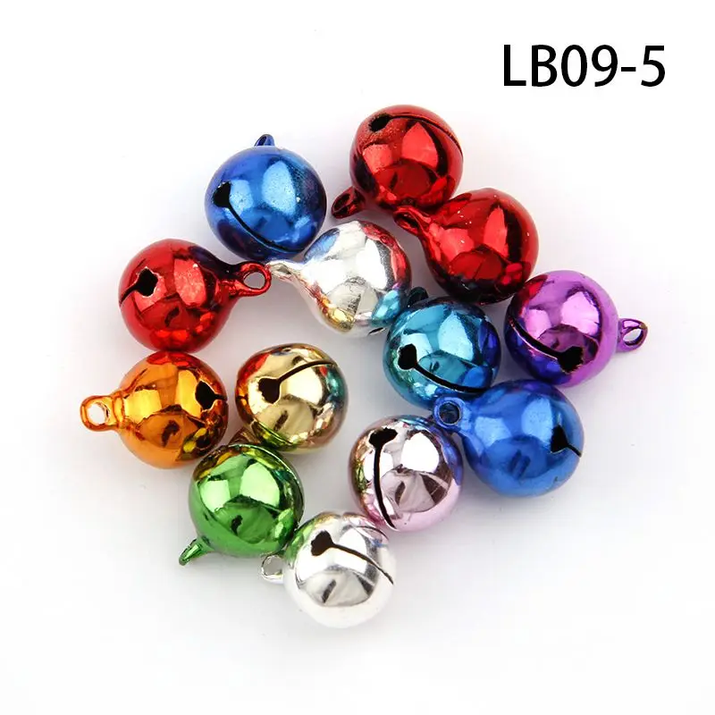 Красочные медные бусины россыпью маленькие колокольчики аксессуары ручной