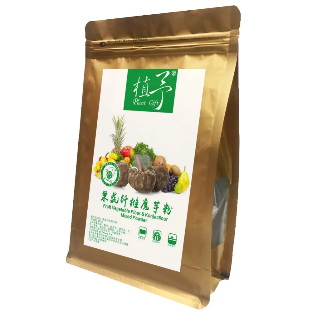 Pure Natural 100g Plant Fruit Vegetable Fiber &amp Konjacflour Mixed Powder Face Film Materials | Красота и здоровье