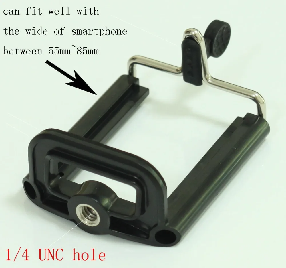 

Microphone Stand 5/8"-27 Female with Universal BRACKET for smartphone phone clamp