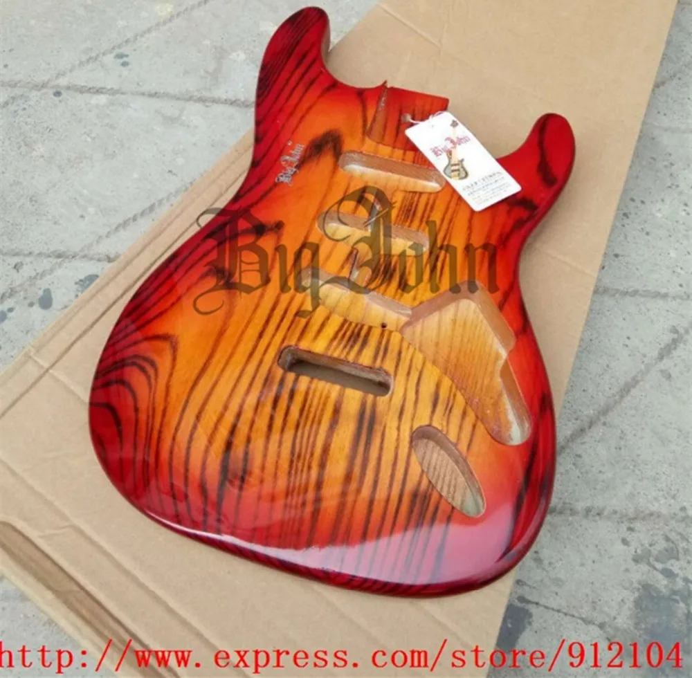 Бесплатная доставка новая электрическая гитара ash single wave BJST|guitar body|electric guitar