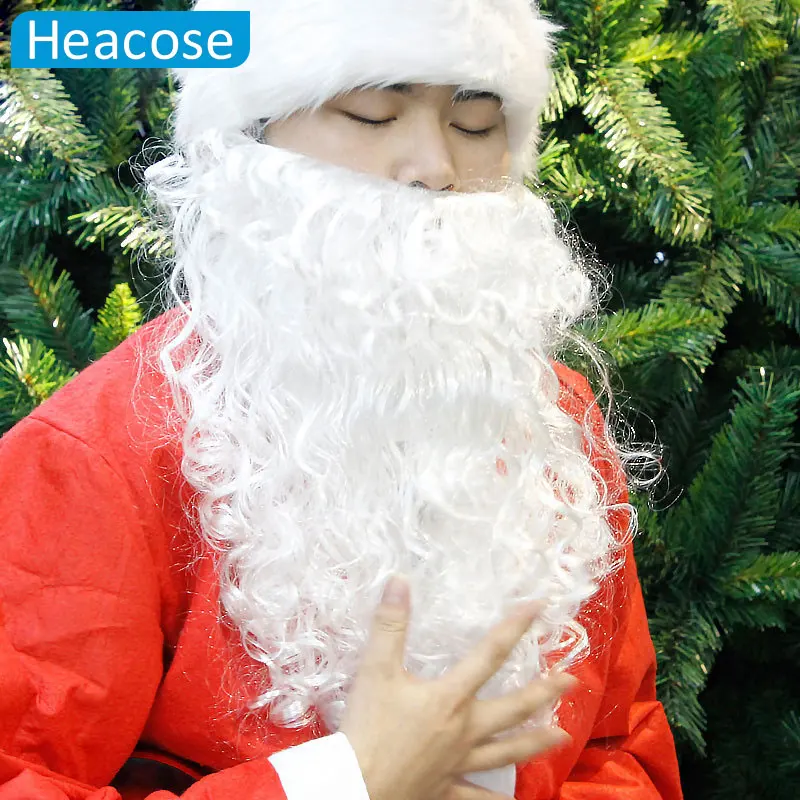 2018 Санта Клаус борода рождественские украшения для дома орнамент новый год