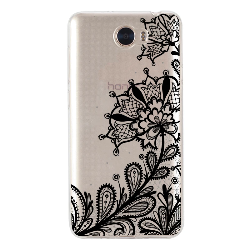 Fashion Lace Mandala Flower For Huawei P10 lite Honor 9 6A Y5 Y6 II Y7 Nova 2 Plus P8 P9 Lite 2017 Mate 10 Pro Phone Case |