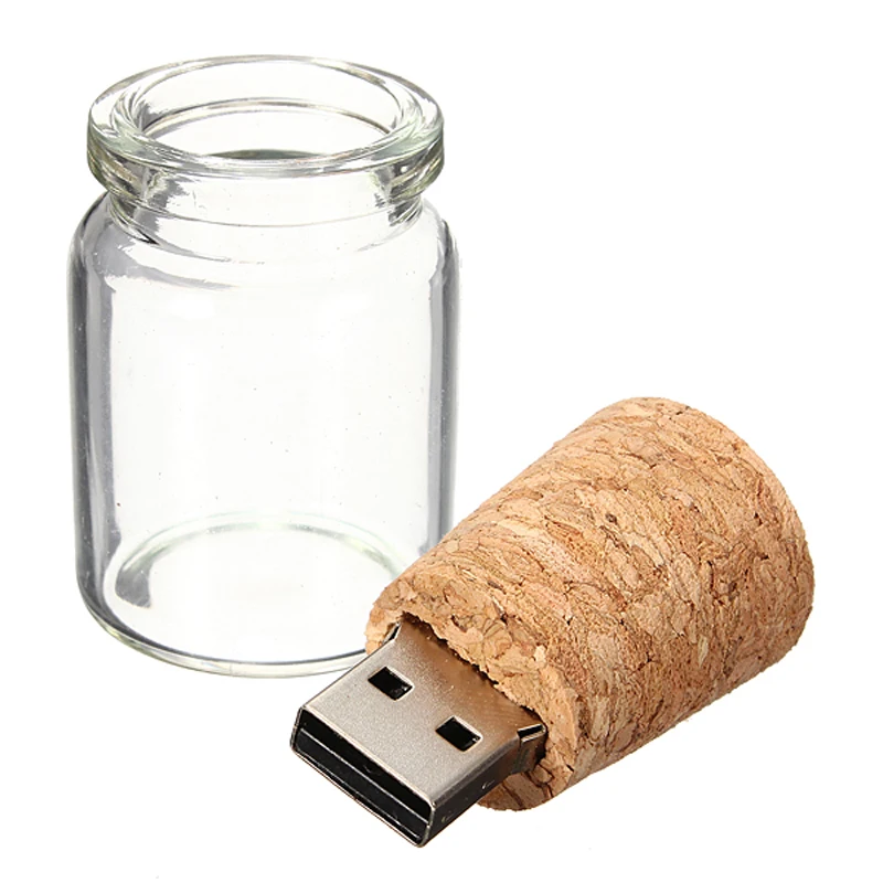 Drift Bottle style Pendrive 4 ГБ 8 Желая бутылки USB флешка 16 32 Гб 64 ручка-накопитель вилка