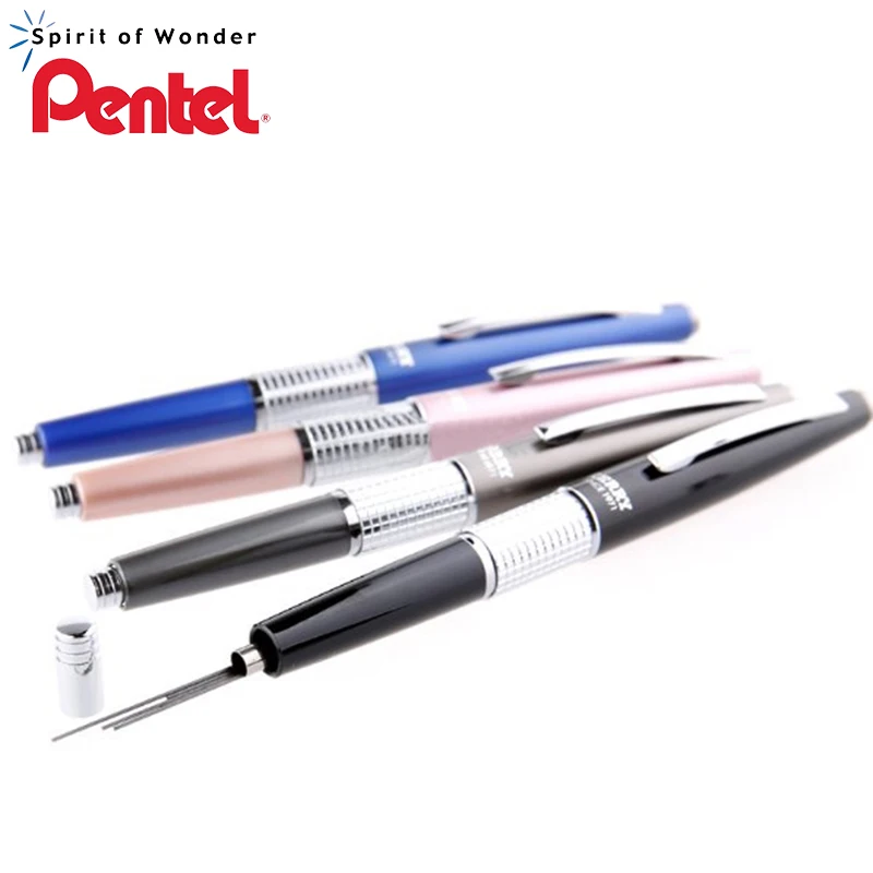Цельный механический карандаш Pentel P1035 Керри металлический корпус 0 5 мм 4 цвета