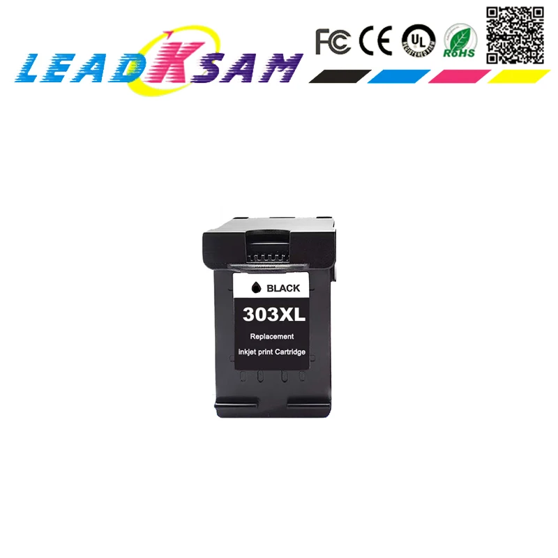Картридж с черными чернилами 303 совместимый hp303 XL для ENVY PHOTO 6020 6030 7130 7134