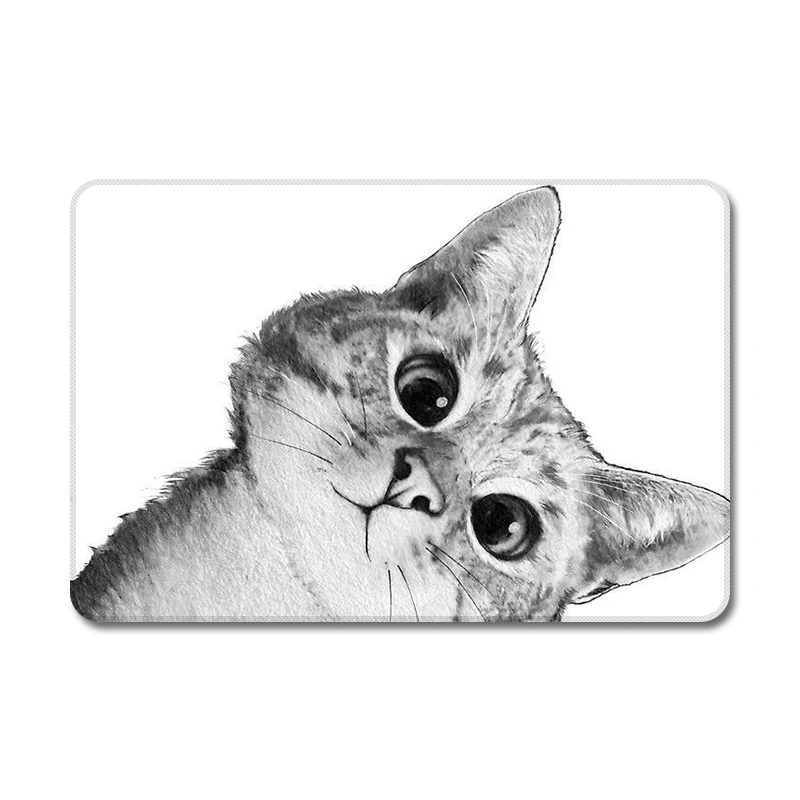 Sweet Kitty Pet Cat Animals Cool Designs Nature Rubber Table Mouse Pad Laptop Computer Enclosure Mousepad Mat | Компьютеры и офис