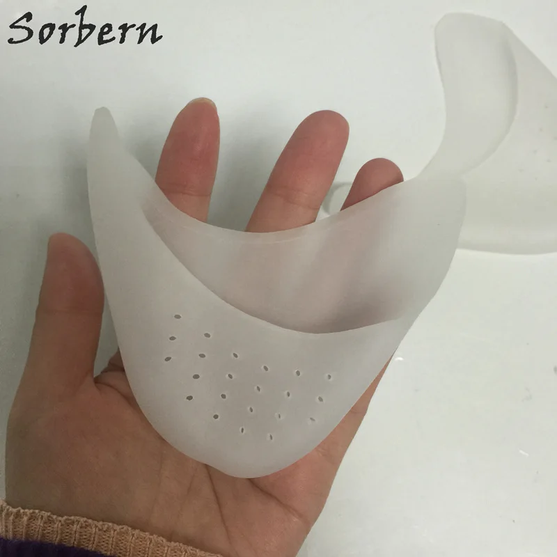 Sorbern сексуальные гелевые балетки на каблуке защитная накладка носок облегчающая