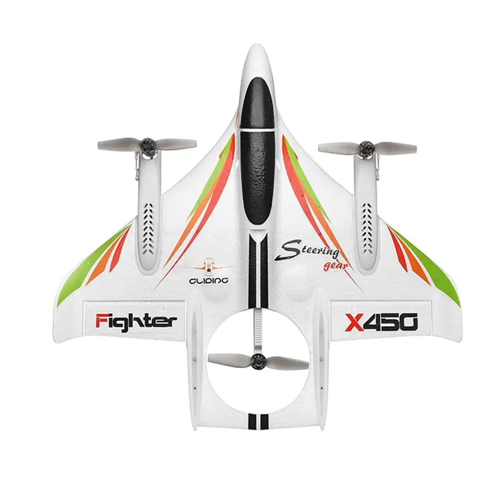CREAT POWER STAR Wltoys Xk X450 6 полосный бесщеточный вертикальный самолёт для взлета/посадки