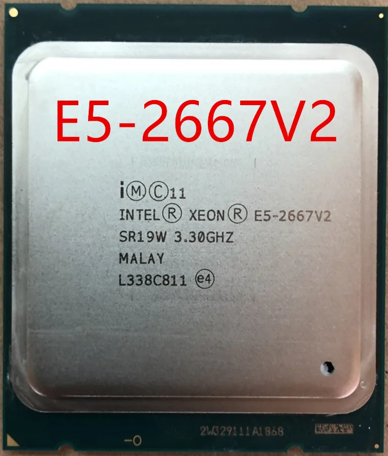 Процессор Intel Xeon E5 2667 v2 3 ГГц 8 ядер 16 потоков 25 Мб кэш памяти SR19W 130 Вт|Процессоры| |
