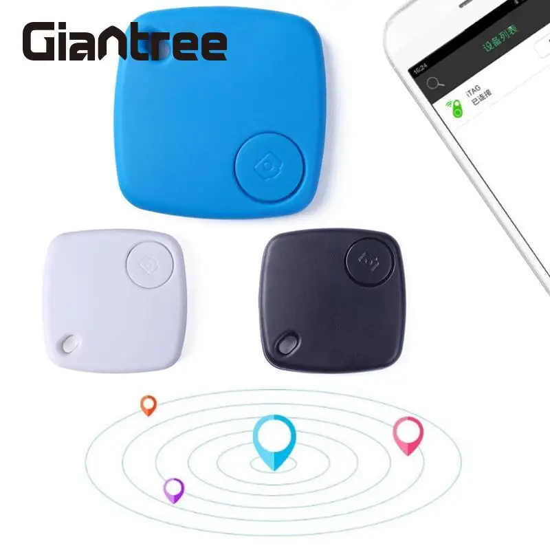 Смарт-трекер giantree с сигнализацией от потери Bluetooth 4 0 gps-трекер кошелек защитой