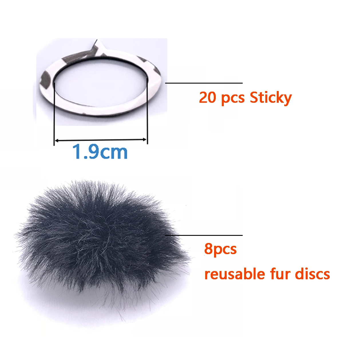 Черный DIY Micromuff открытый искусственный Ветер щит мех камера для Canon G7xMarkII G7X2 G7X MARK2 dead cat ветровая муфта крышка ветрового стекла - Цвет: Черный