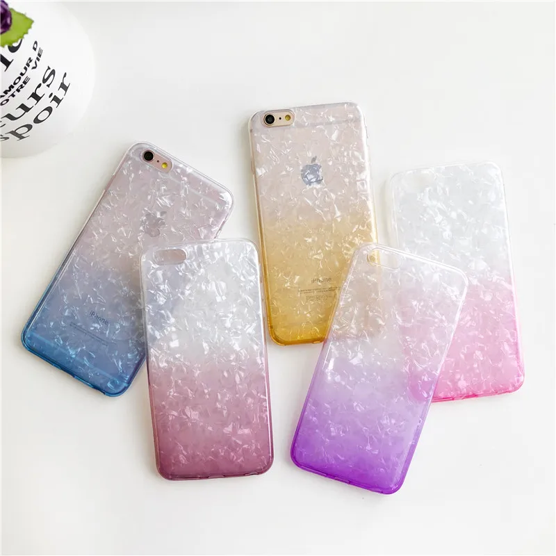 Ультратонкий с блестками Блестящий милый чехол для iPhone 6 6S 7 8 Plus 5 5S X XS MAX XR
