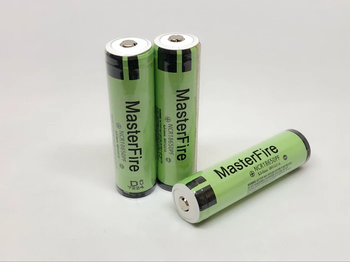 MasterFire 2 шт./лот оригинальная защищенная NCR18650PF 18650 3 7 в 2900 мАч перезаряжаемая