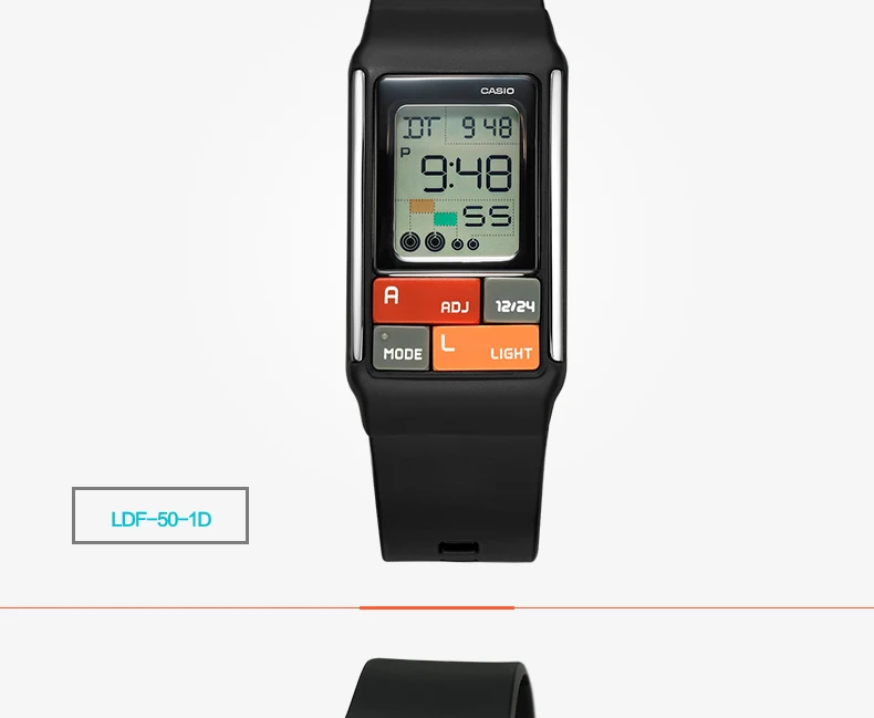 Casio watch цифровой женщин лучший бренд класса люкс известный наручные часы женский часы кварцевые часы relogio masculino ldf-51-4a