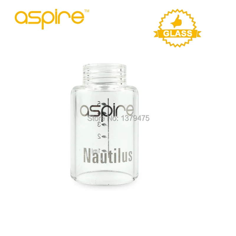 Вейп Aspire Nautilus Pyrex для Tank Clearomizer сменная стеклянная трубка с двойной катушкой|aspire