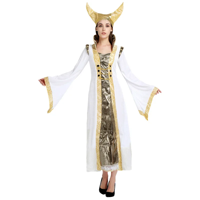 Sexy Adult Eypt Cosplay Elegant Queen Pharaoh Costume Clothing Carnival Fancy Dress Party halloween costume for Women Christmas |