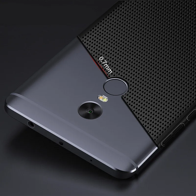 KINBOM теплоотвод чехол для Redmi Note 7 6A 5 4X Note6 Pro S2 3S ультратонкий сетчатый жесткий