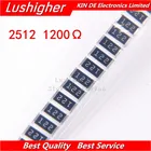 Резистор 2512 SMD, 50 шт., 1 Вт, 5%, 1200R, 1200 Ом, 1200ом, маркировка: 122