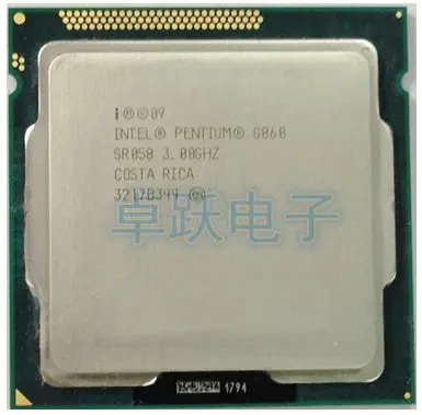 Оригинальный двухъядерный процессор Intel Pentium G860 3 0 ГГц Мб 65 Вт LGA 1155 десктопный
