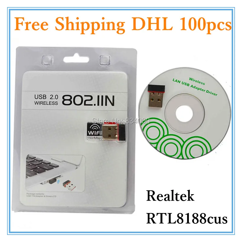 Realtek rtl8188cus 150 Мбит/с Wi Fi адаптер Mini USB беспроводной сетевой карты для Raspberry Pi Модель