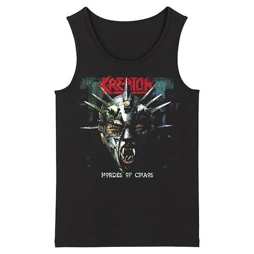 Todhoof Kreator Grindcore тяжелый металл скорость металла Thrash Deathcore мужские майки Азиатский размер - Цвет: 4