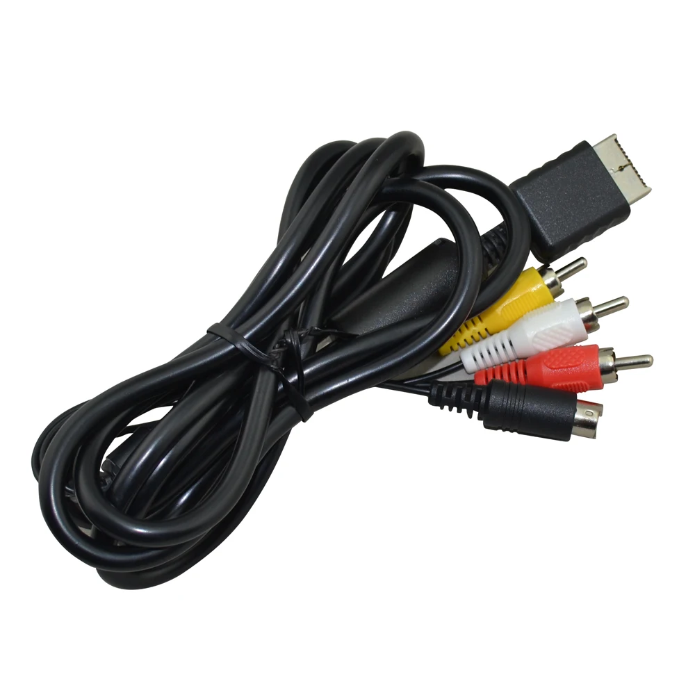 10 шт./партия, S-видео кабель для PS2 RCA AV патч-корд для PS3 от AliExpress RU&CIS NEW