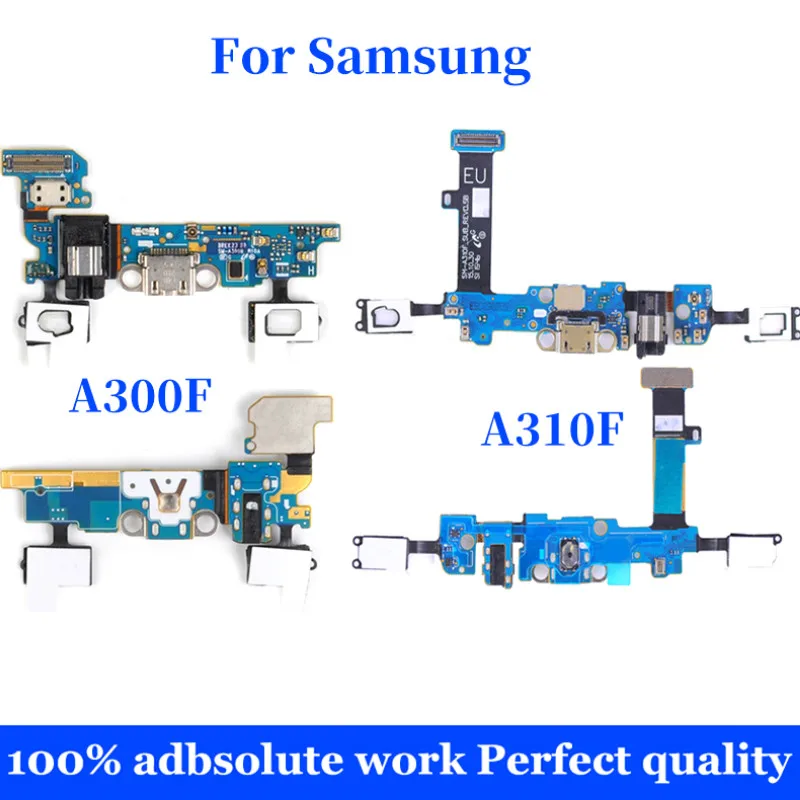 Для Samsung Galaxy A300F S3 2015 A310F A3 2016 док разъем Micro USB зарядный порт гибкий кабель запасные