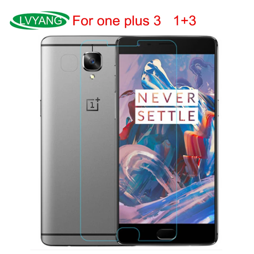 Для One Plus 3 закаленное Стекло для oneplus 1 + OP3 взрывозащищенный экран протектор