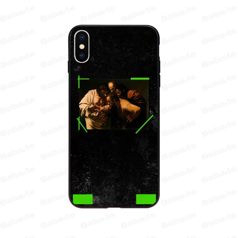 Babaite Mona Lisa Art David черный мягкий силиконовый чехол для телефона из ТПУ Apple iPhone 8 7 6 6S