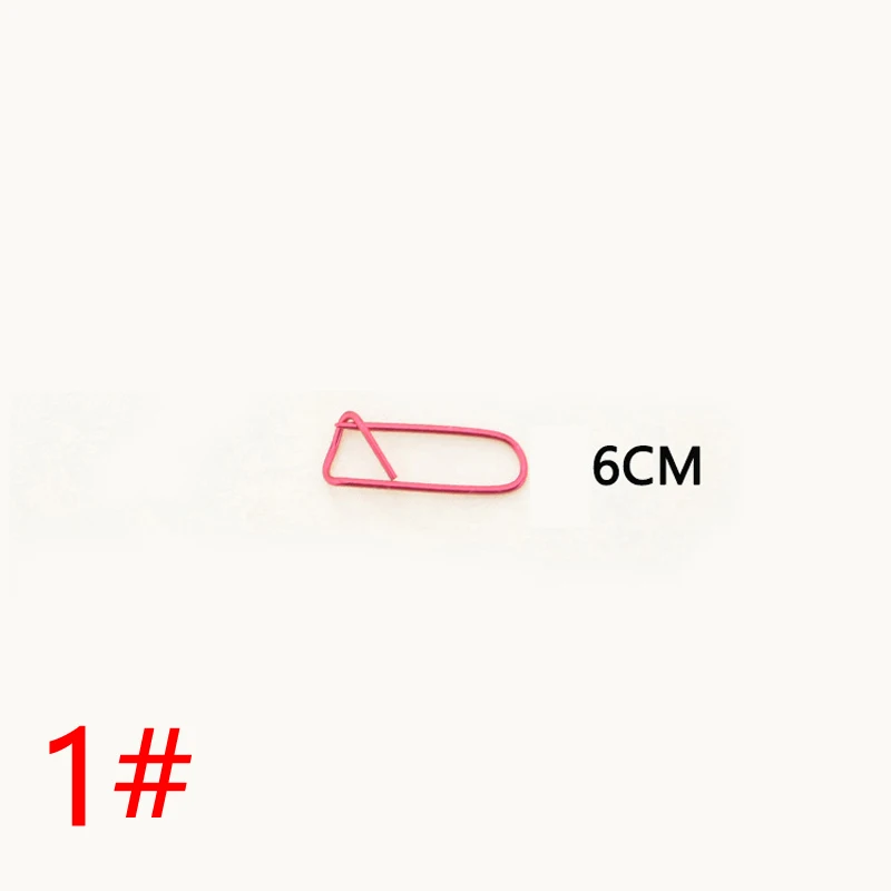 6cm 6 шт. Маркер Держатель петли игольчатый зажим ремесло безопасные булавки вязание крючком ткацкое шитье инструменты - Цвет: 6cm