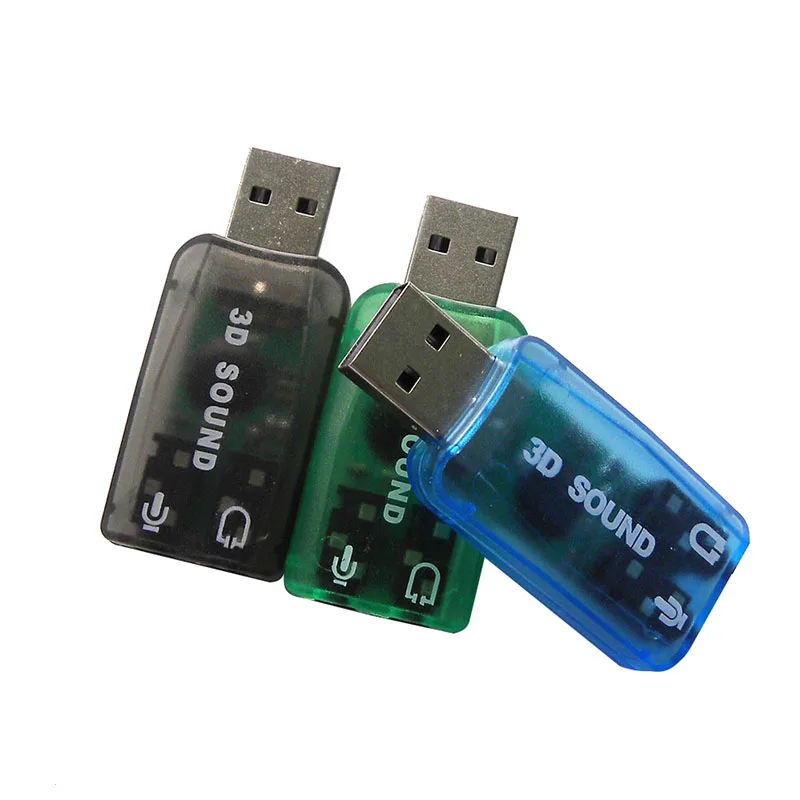 USB 2 0 Звуковая карта аудио 5 1 внешняя звуковая Звуковой адаптер микрофон динамик