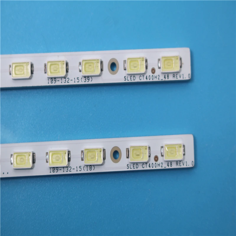 Для TCL L40P21FBD Article lamp G40V40043112002 CT400H2 48 REV1.0 2 шт. = 48LED 458 мм|Промышленные компьютеры и