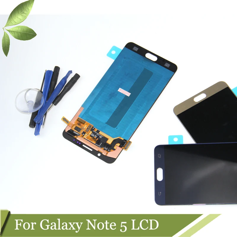 ЖК дисплей и сенсорный датчик в сборе для Samsung Galaxy Note 5 N9200 N920F N920A N920T N920C N920V N920W8