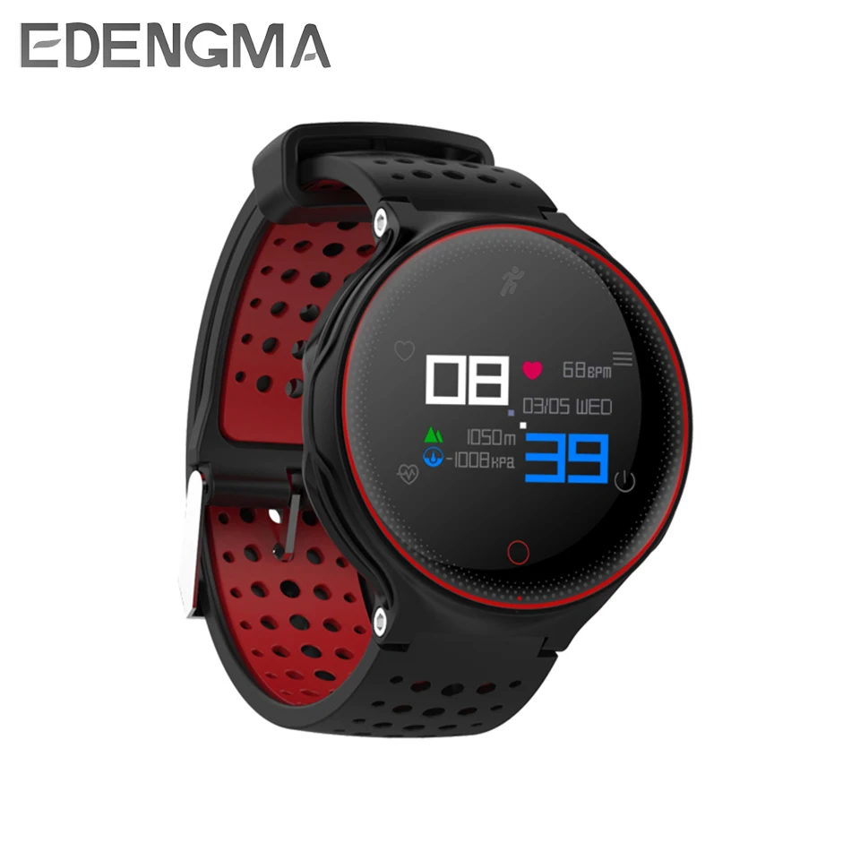 Спортивные Смарт часы EDENGMA X2 Plus IP68 водонепроницаемые для плавания горного